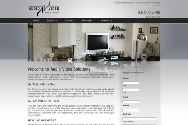 audiovideosolutionsco.com site used Audio-video-theme