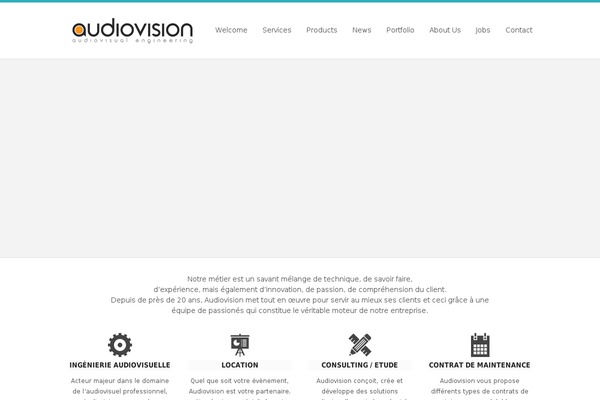 audiovision.lu site used Extensio