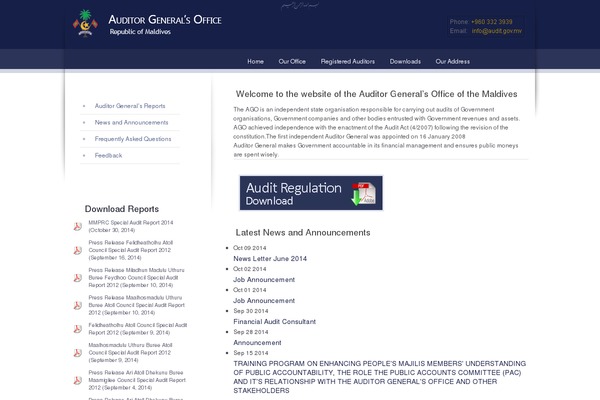 audit.gov.mv site used Agoen_wp_final_v2