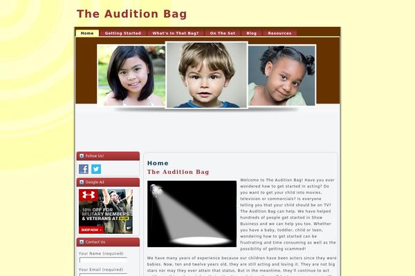 auditionbag.com site used Auditionbag_html