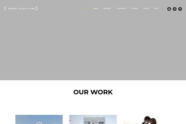 Oshine Child theme site design template sample