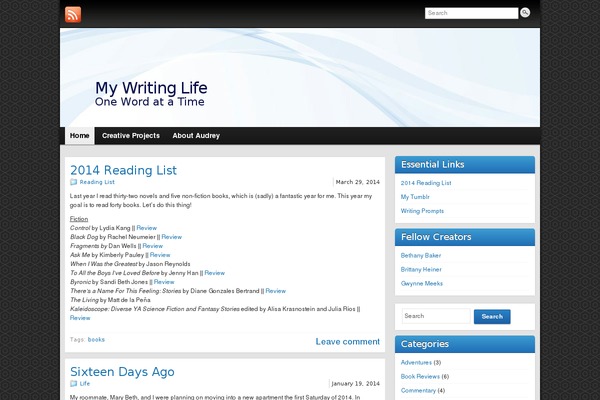 Graphene theme site design template sample