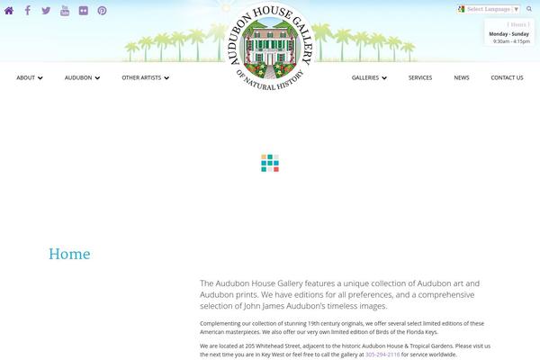 audubonhouse.org site used Audubon-org-wp-theme