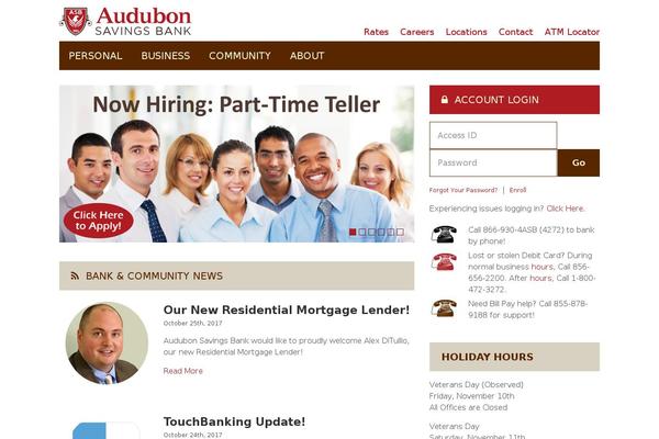 audubonsavings.com site used Audubon