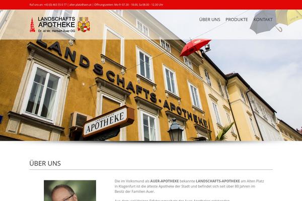 Avada theme site design template sample