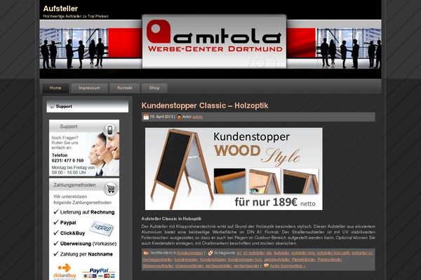 aufsteller24.net site used Tech_black