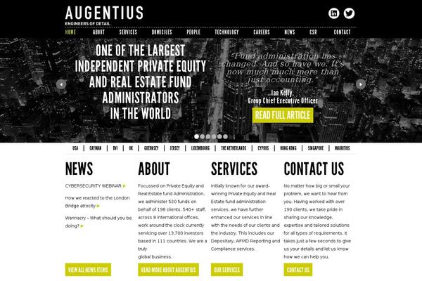augentius.com site used Augentius