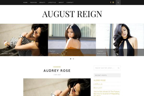 august-reign.com site used Hemlock Child