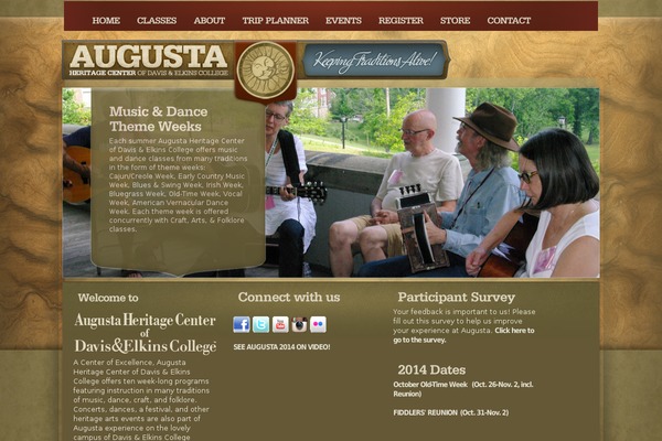 augustaheritagecenter.org site used Augusta