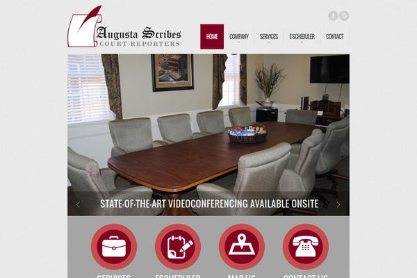 augustascribes.com site used Theme1713