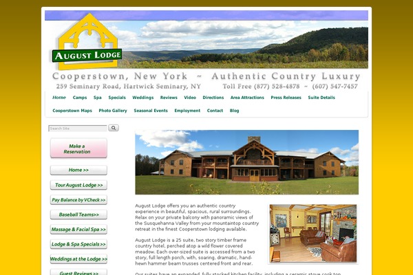 Weaver II pro theme site design template sample