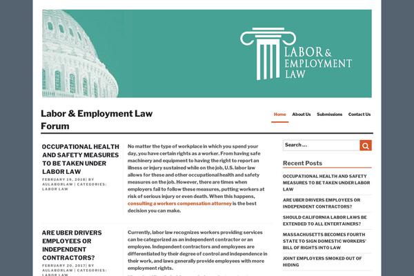 aulaborlawforum.org site used Aulaborlawforum