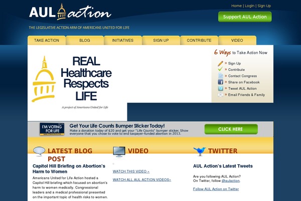 aulaction.org site used Aulaction