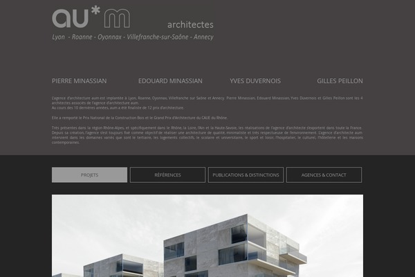 aum.fr site used Aum