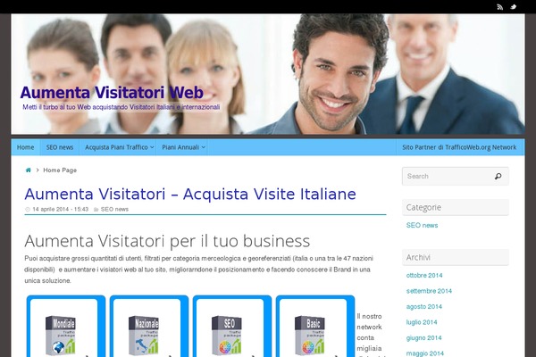 Tempera theme site design template sample