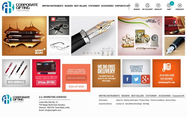 aum theme websites examples