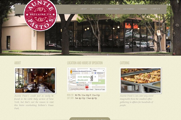 MyCuisine theme site design template sample