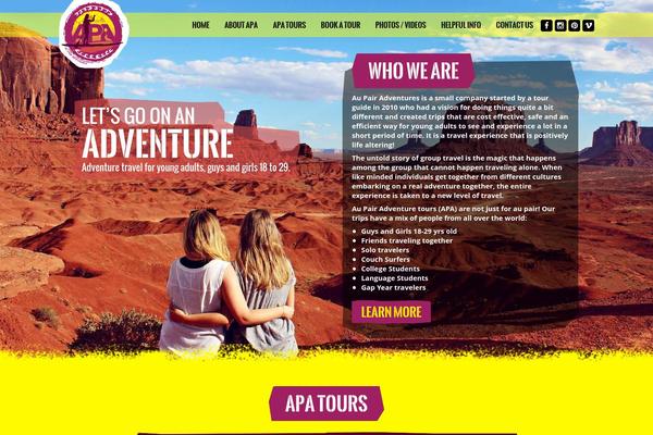 aupairadventures.com site used Aupair