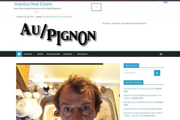 ColorMag theme site design template sample