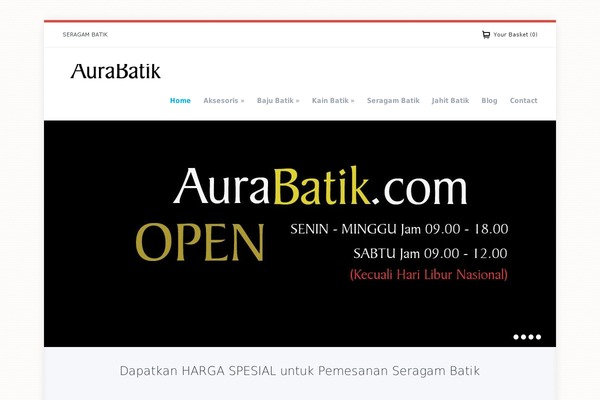 aurabatik.com site used Prima-flexishop2-wc