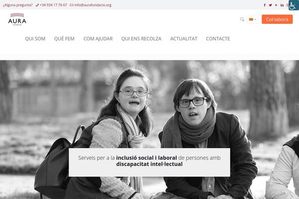 aurafundacio.org site used Aura-fundacio