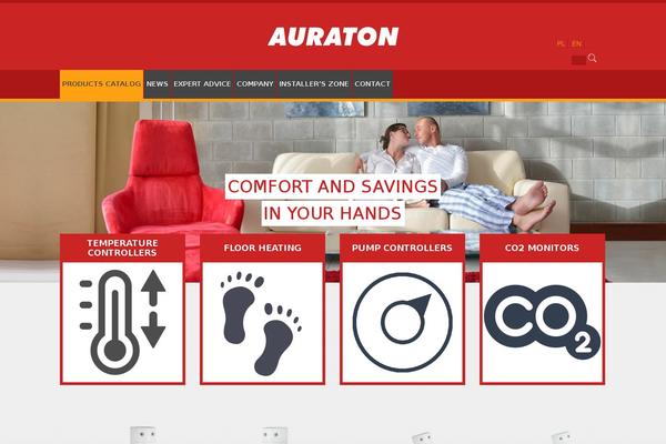 auraton.pl site used Auraton
