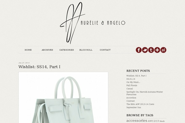 aurelieandangelo.com site used Aurelieandangelo