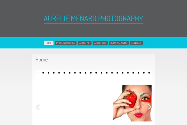 aureliemenard.com site used Photocrati-pro