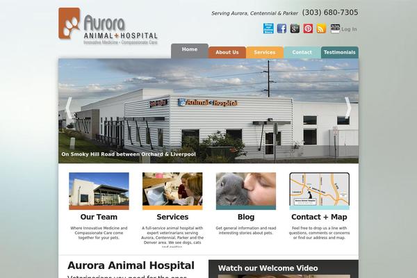 auroraanimalhospital.com site used Aah