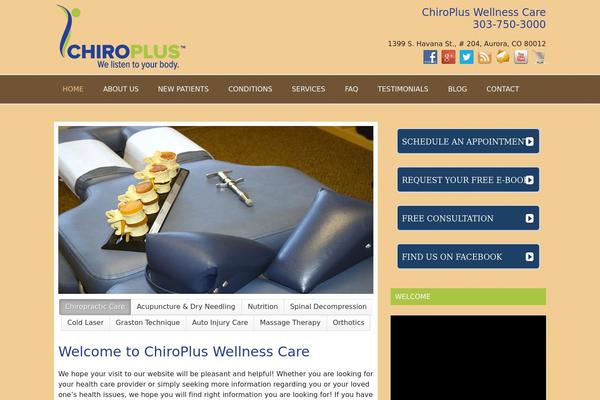 aurorachiroplus.com site used Chiroplus