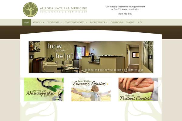 auroranaturalmedicine.com site used Canvas
