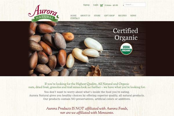 auroraproduct.com site used Aurora