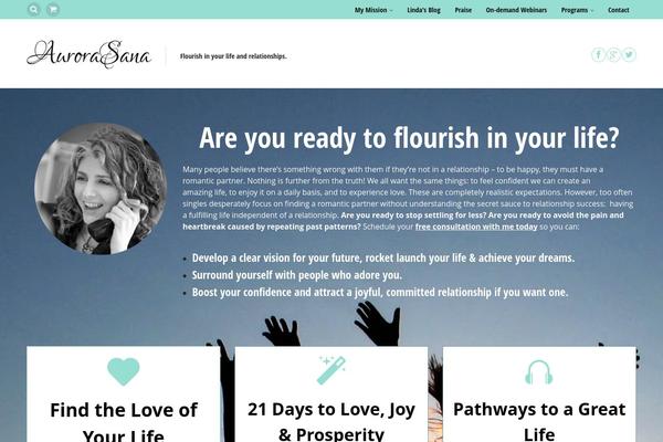 Nayma theme site design template sample