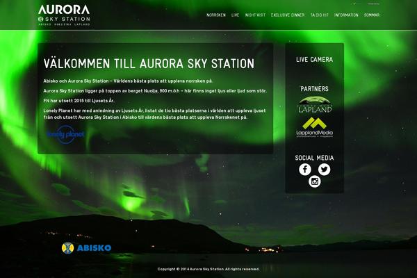 auroraskystation.com site used Aurora_theme