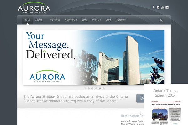 aurorastrategy.com site used Ad-astra