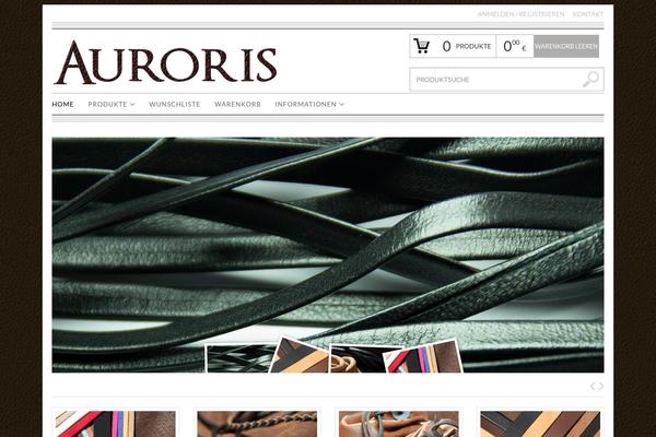 auroris-shop.com site used Bazar_wordpress_theme