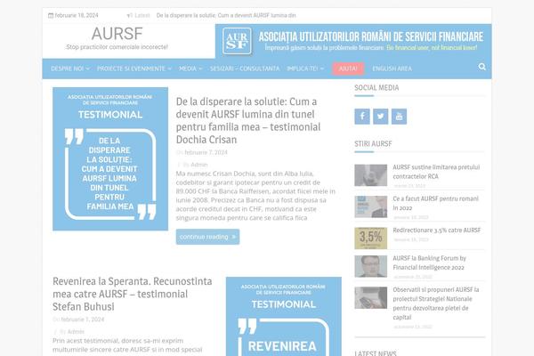 aursf.ro site used Newslite