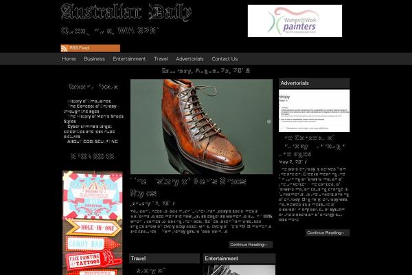 Giornalismo theme site design template sample