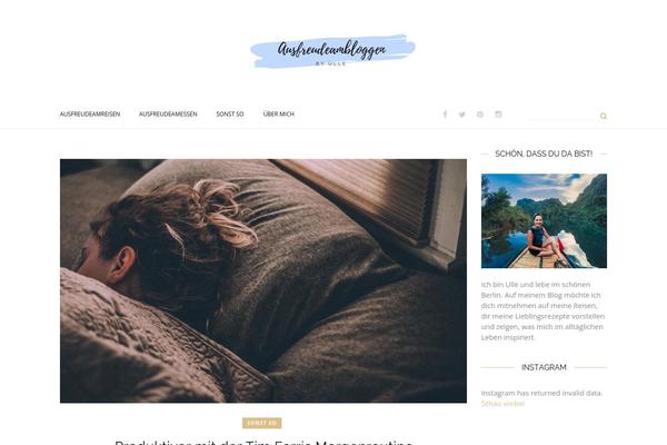 Lily theme site design template sample