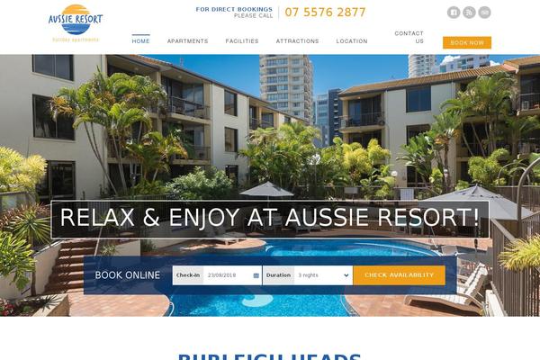 aussieresort.com.au site used Aussie-resort