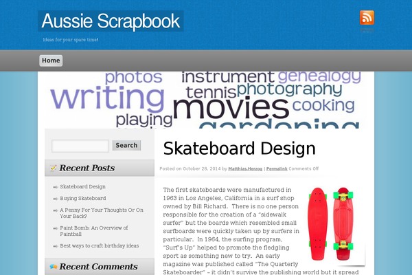 Absolum theme site design template sample