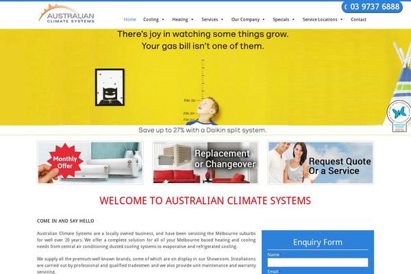 austclimate.com.au site used Austclimate