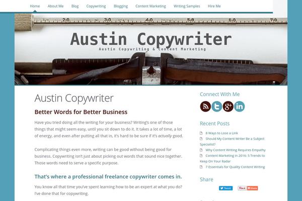 austin-copywriter.com site used Highwind Child