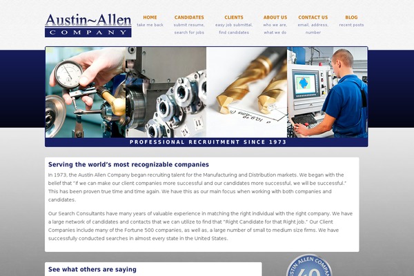 austinallen.com site used Austinallen