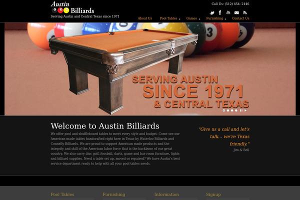 austinbilliards.com site used uDesign