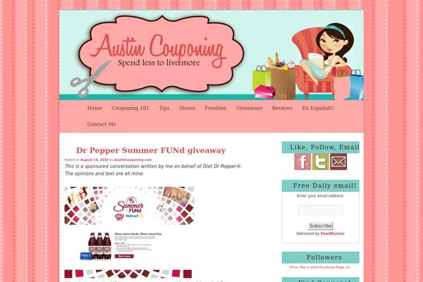 Twenty Eleven theme site design template sample