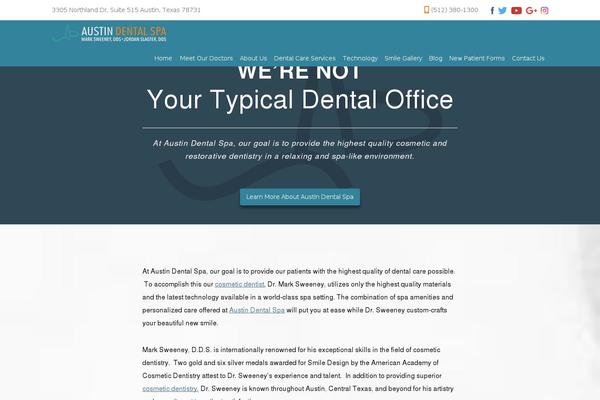 austindentalspa.com site used Austindentalspa