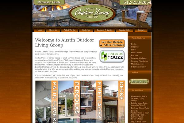 austinoutdoorliving.com site used Aolg