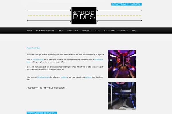 Glide theme site design template sample
