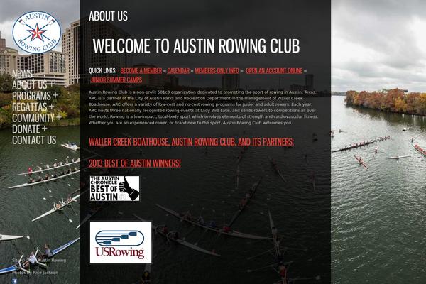 austinrowing.org site used Selftitled